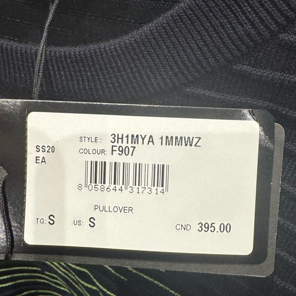 Emporio Armani Oversized Eagle Sweater - Small - Picture 7 of 7